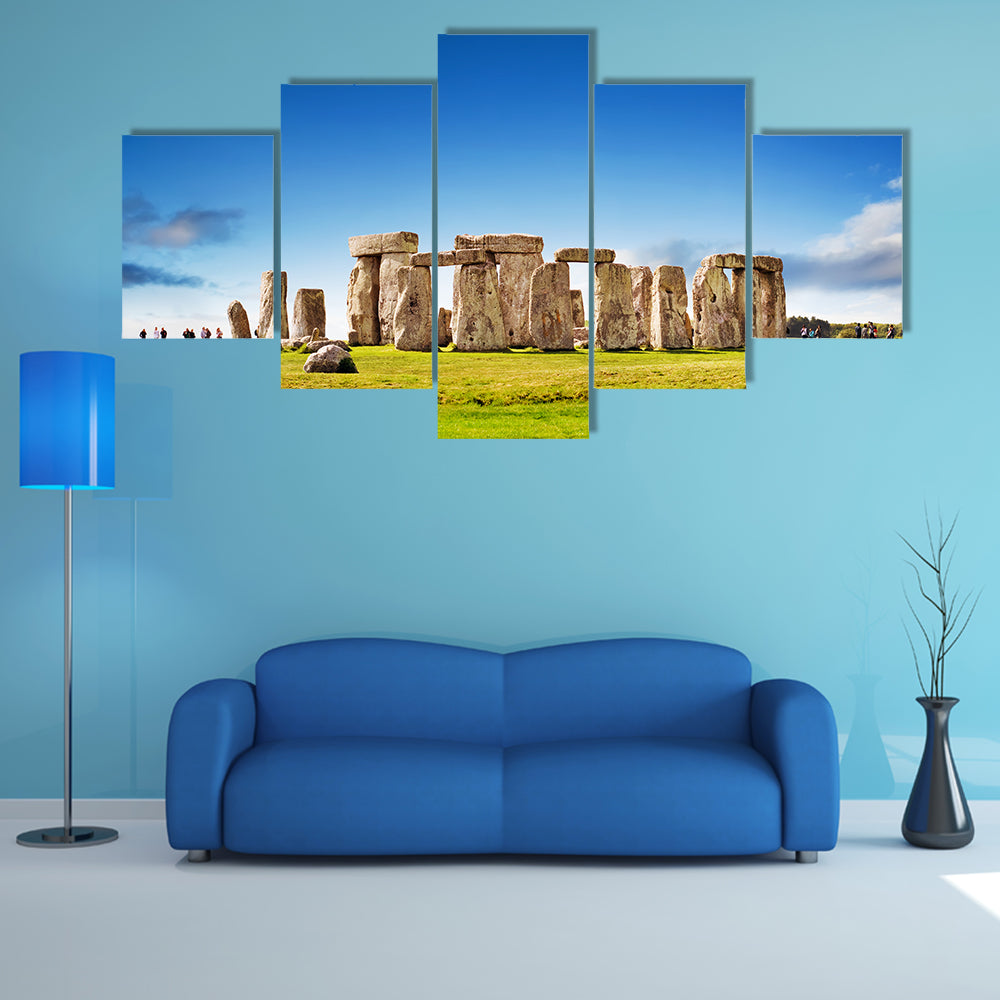 Stonehenge Stone Circle in England Canvas Wall Art