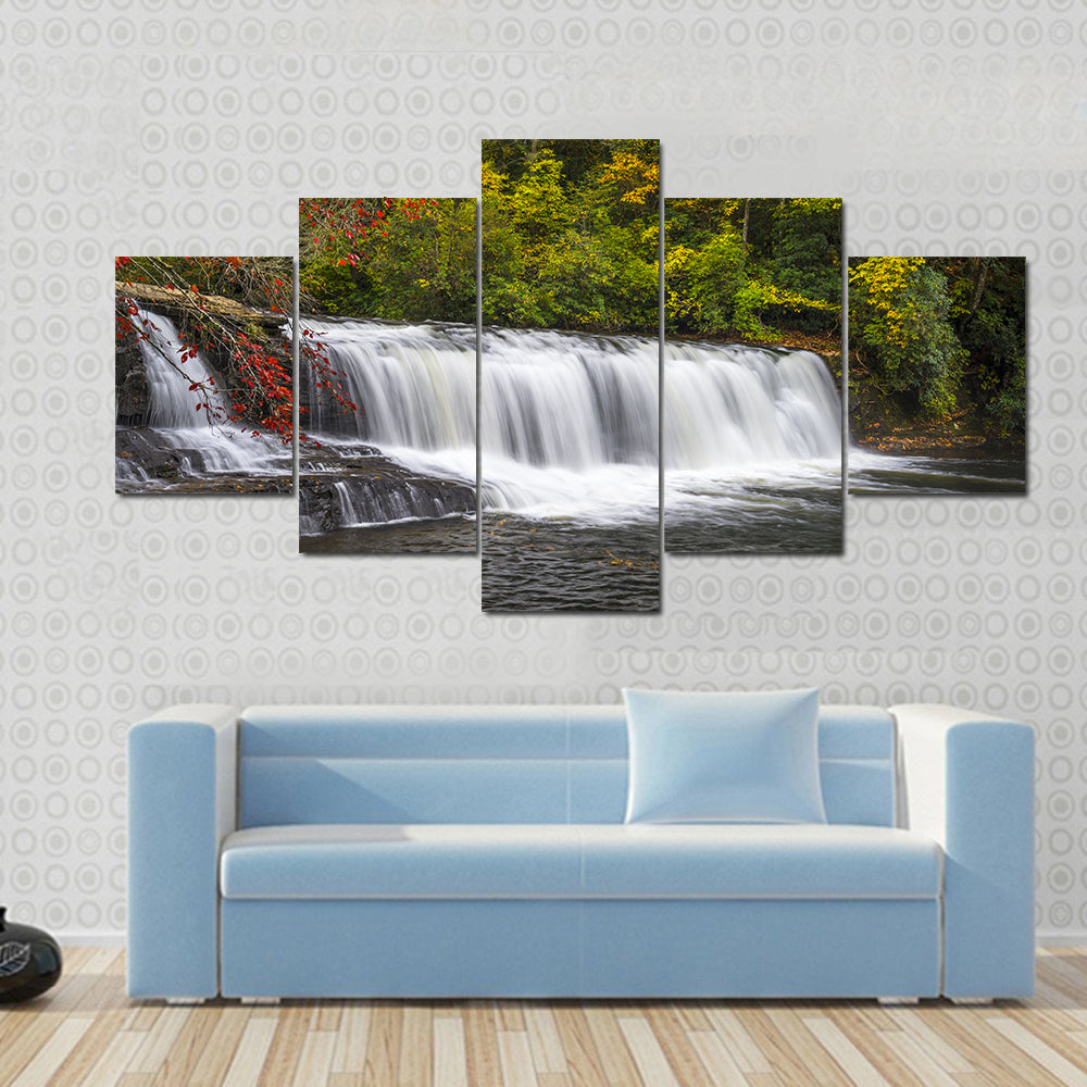 Dupont State Forest Waterfall Canvas Wall Art