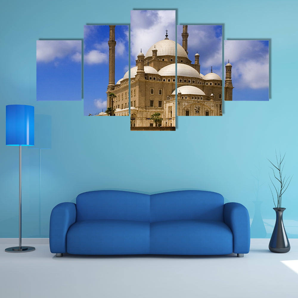 Mosque Of Muhammad Ali In Cairo Canvas Wall Art