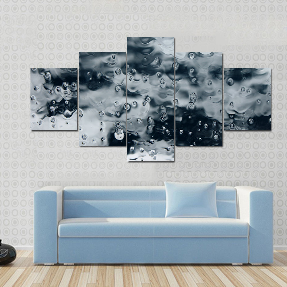 Ocean Spray on Boat Window Canvas Wall Art