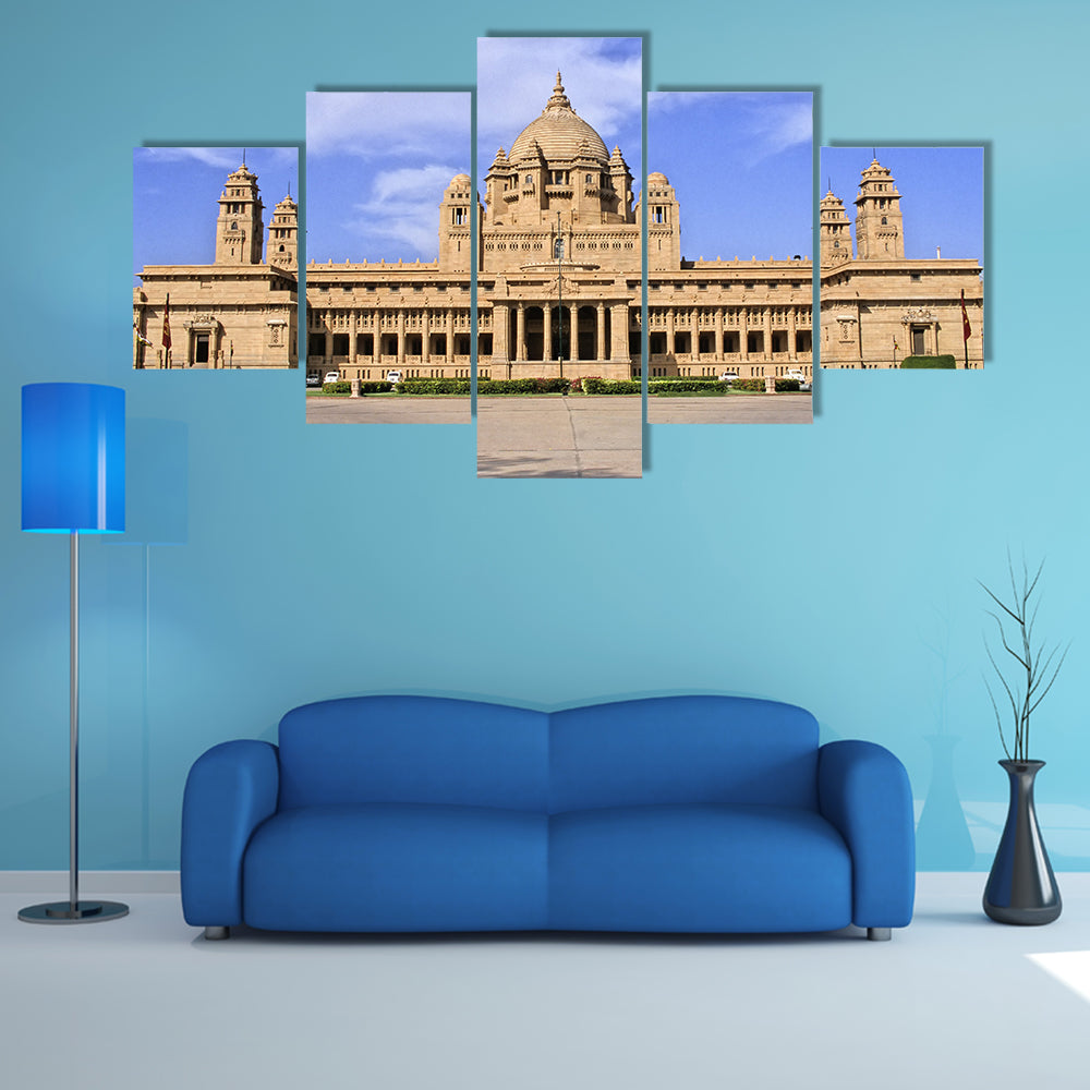 Umaid Bhawan Palace, Jodhpur Canvas Wall Art