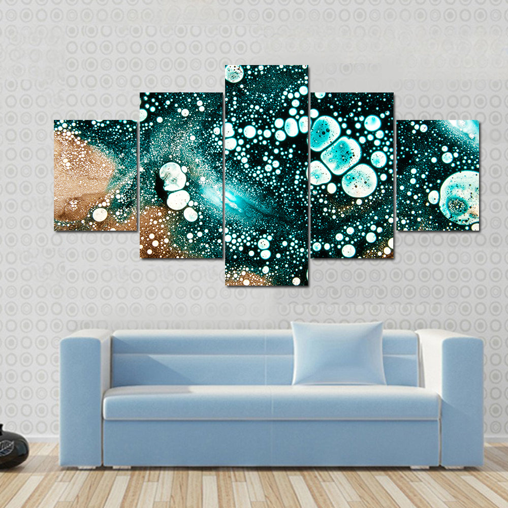 Bizarre Shapes Pattern Canvas Wall Art
