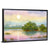 Sunrise Over Lake Canvas Wall Art