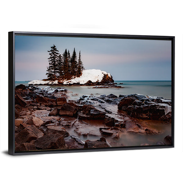 Lake Superior in Minnesota Canvas Wall Art