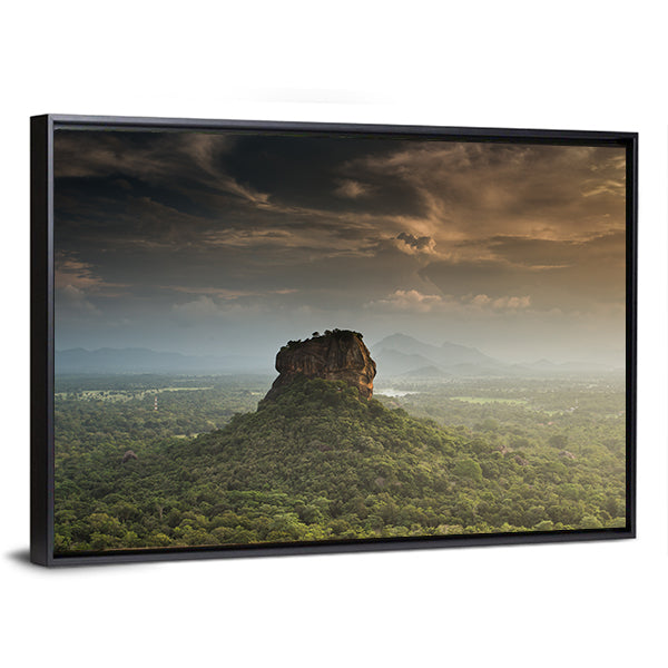Sigiriya Lion Rock Fortress Canvas Wall Art