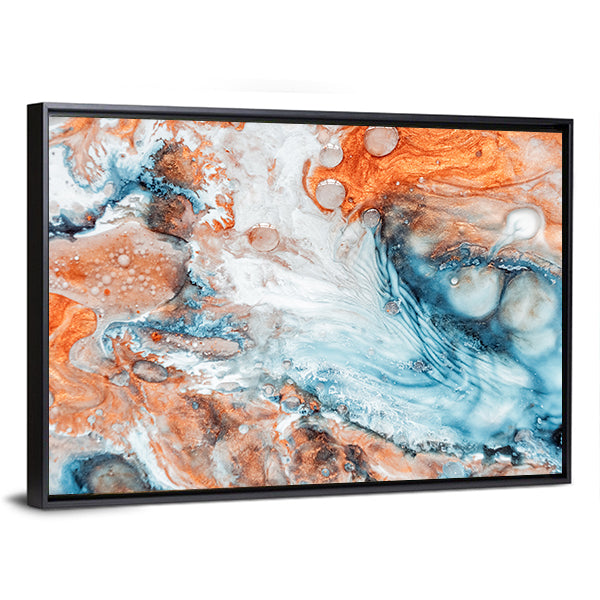 Marble Effect Artwork Canvas Wall Art