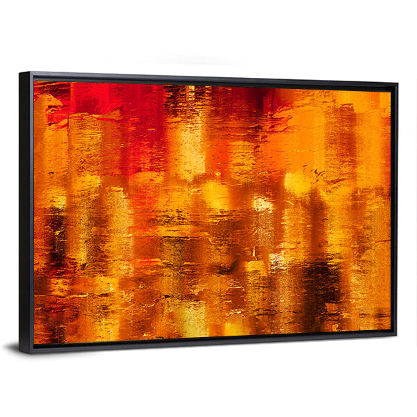 Shining Brushstrokes Canvas Wall Art