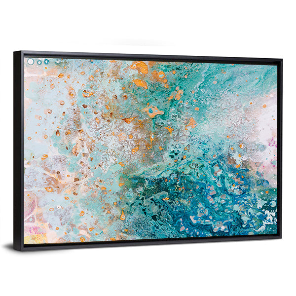 Hand Painted Sea Beach Canvas Wall Art
