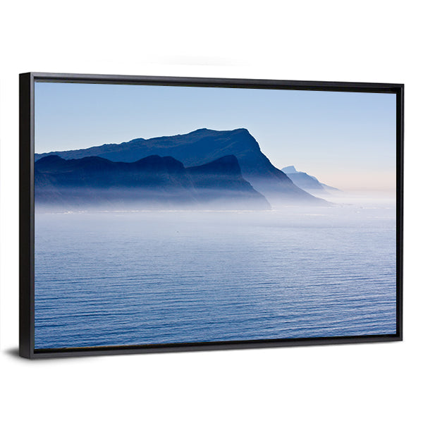 South African Coastline Near Cape Town Canvas Wall Art