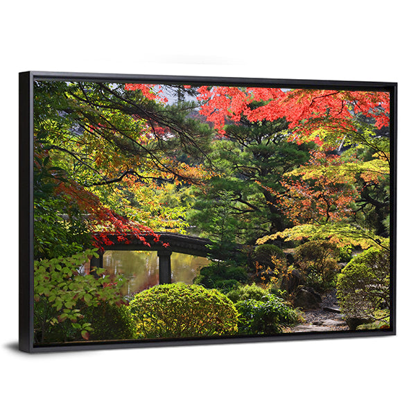 Rinoji Temple Garden Canvas Wall Art