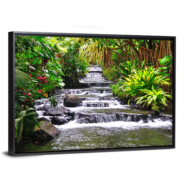 Tabacon Hot Springs In Costa Rica Canvas Wall Art