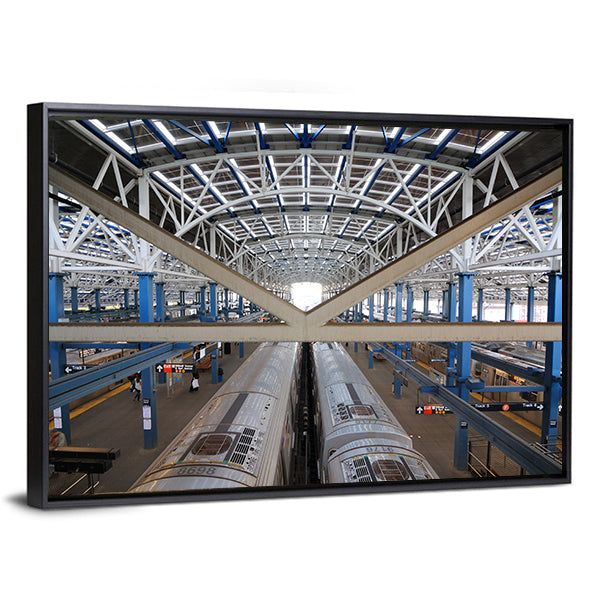 Stillwell Avenue Subway Station, Coney Island Canvas Wall Art