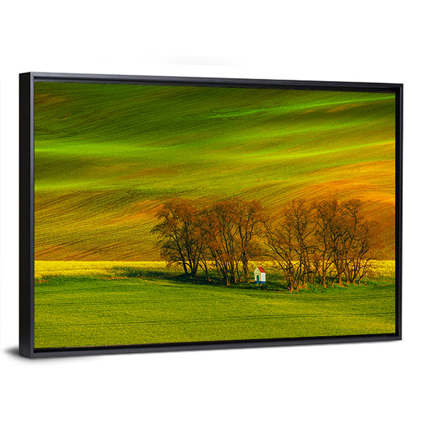 Rolling Hills In South Moravia Czech Republic Canvas Wall Art
