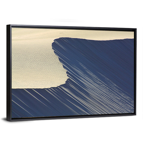 Dune Patterns At Maitlands Beach Canvas Wall Art