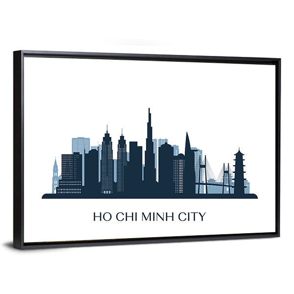 Ho Chi Minh City Skyline Canvas Wall Art