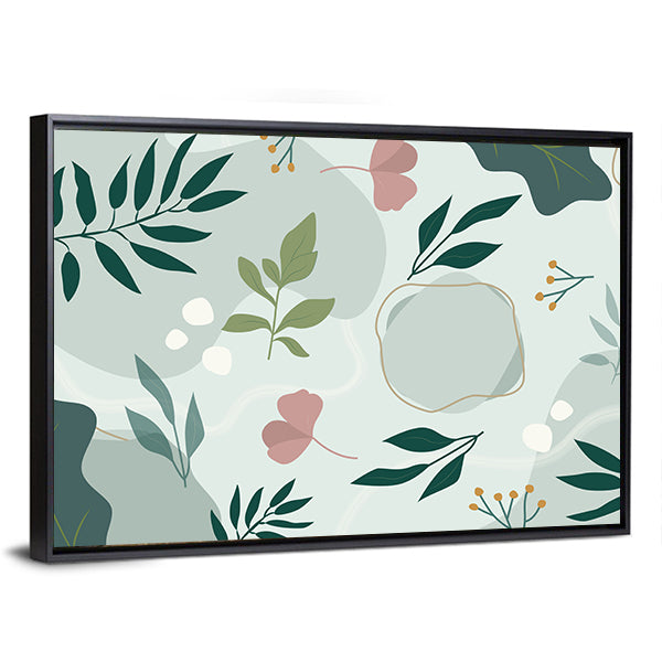 Hand Drawn Shapes & Doodles Canvas Wall Art