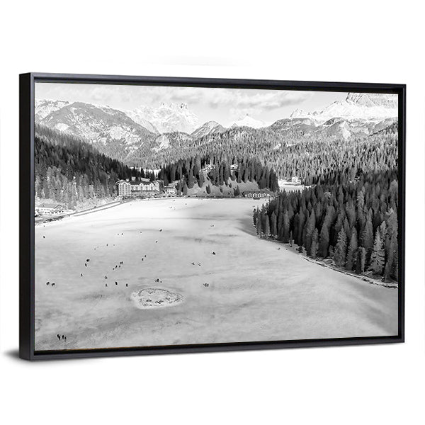 Dolomites at Misurina, Italy Canvas Wall Art