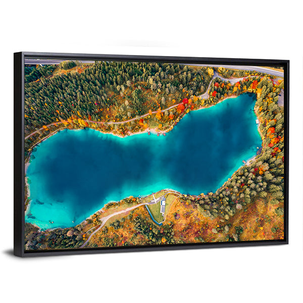 Urisee Lake In Austria Canvas Wall Art