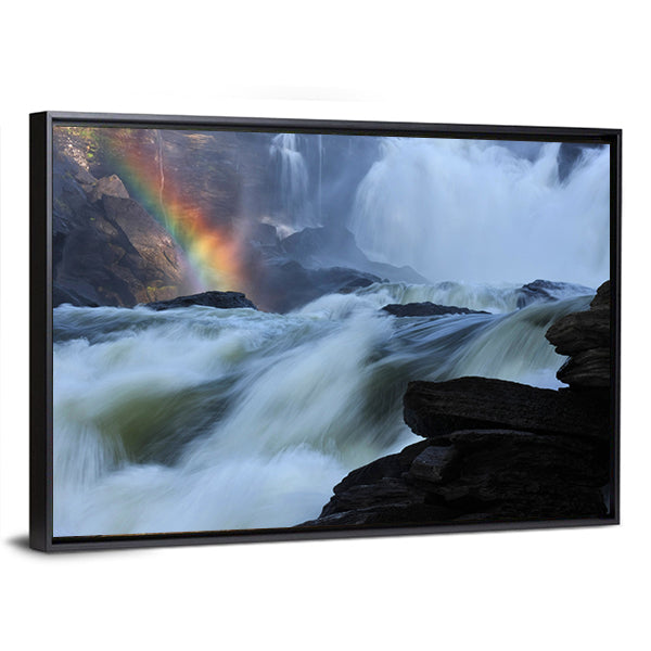 Rainbow River Canvas Wall Art