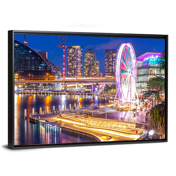 Sydney Harbour Skyline Canvas Wall Art