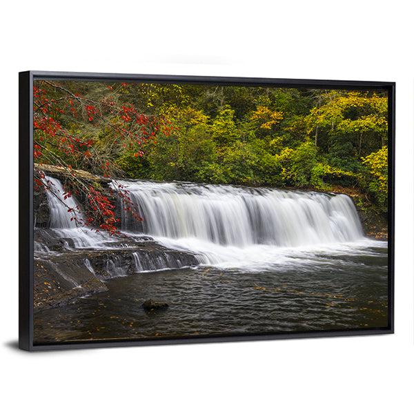 Dupont State Forest Waterfall Canvas Wall Art