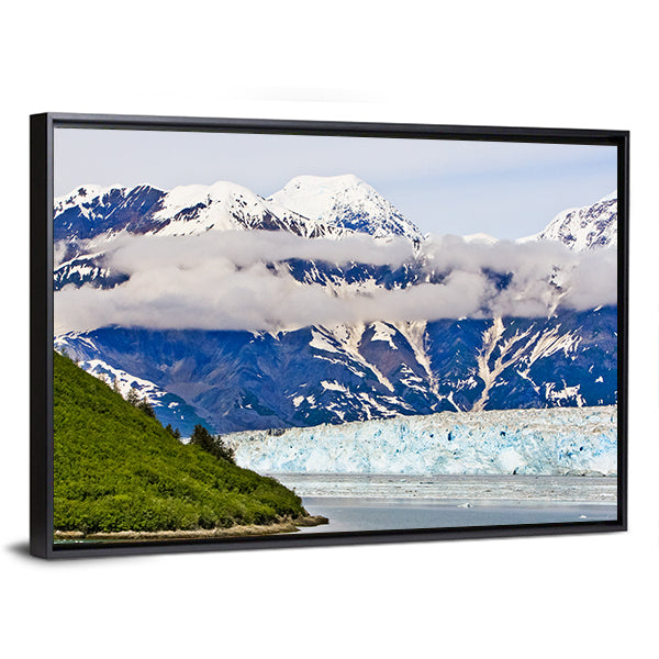 Haenke Island In Hubbard Glacier Alaska Canvas Wall Art