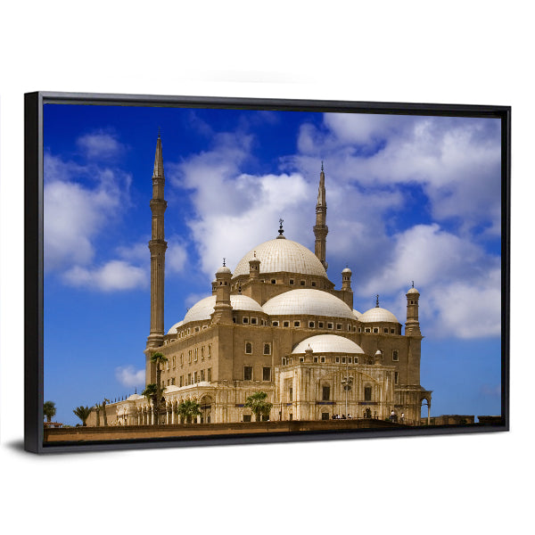 Mosque Of Muhammad Ali In Cairo Canvas Wall Art