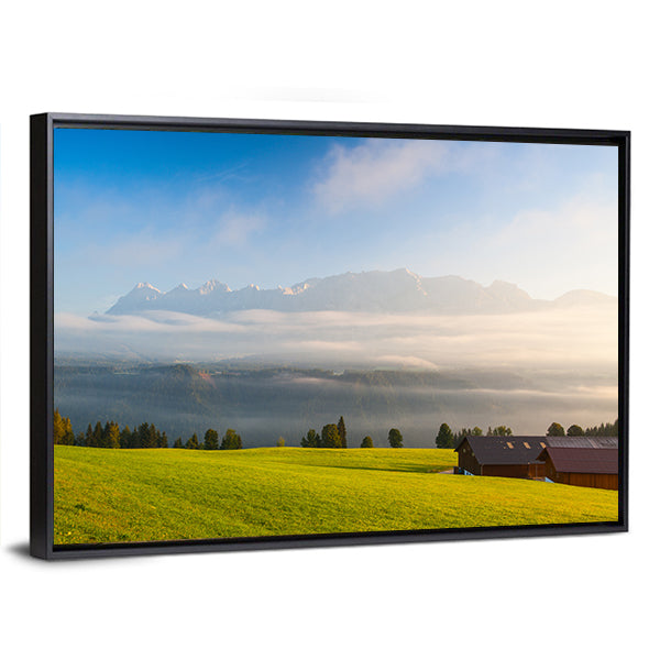 Morning On The Mountains Canvas Wall Art