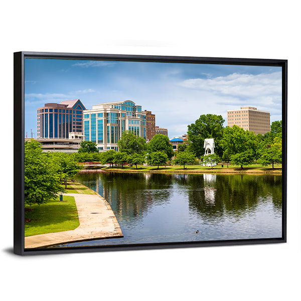 Downtown Huntsville Skyline Canvas Wall Art