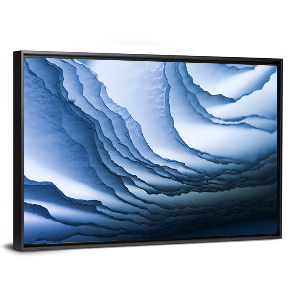 Deep Sea Wave Composition Canvas Wall Art
