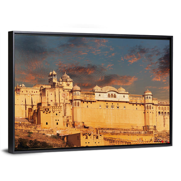 Amber Fort in Jaipur, India Canvas Wall Art