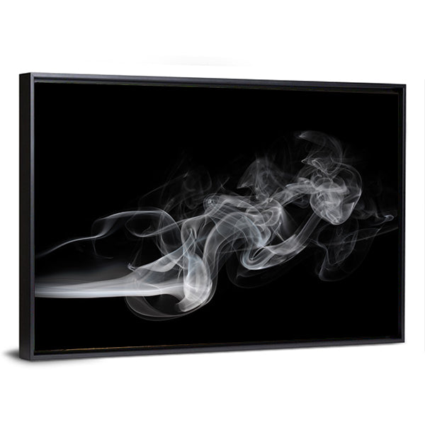 Puff Of Smoke Canvas Wall Art