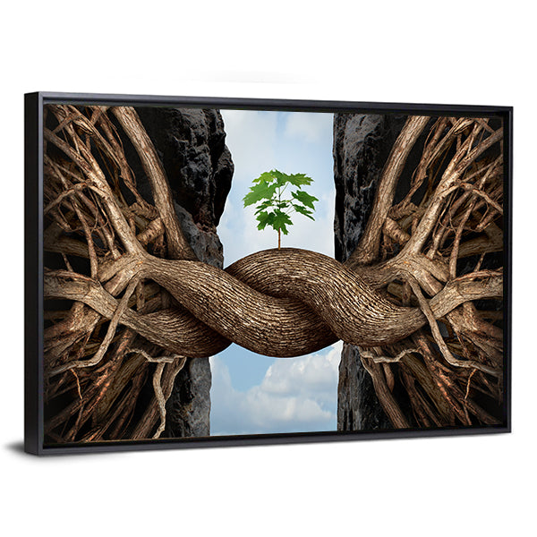Unity Growth Concept Canvas Wall Art