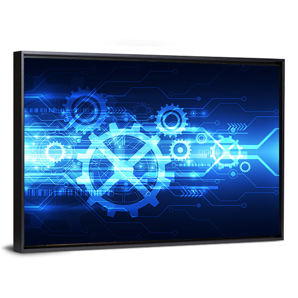 Engineering Future Technology Canvas Wall Art