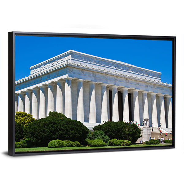 Lincoln Memorial in Washington Dc Canvas Wall Art