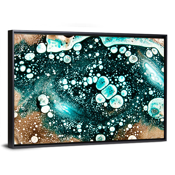 Bizarre Shapes Pattern Canvas Wall Art