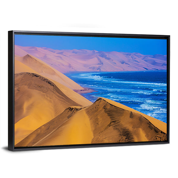 Namibia Sand Dunes Along the Atlantic Coast Canvas Wall Art