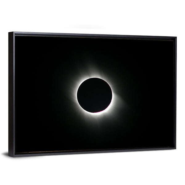 Total Solar Eclipse In Cappadocia Turkey Canvas Wall Art