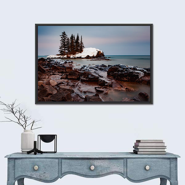Lake Superior in Minnesota Canvas Wall Art