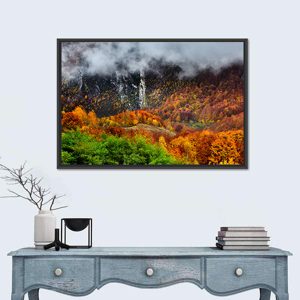 Romania Wild Carpathian Mountains Canvas Wall Art