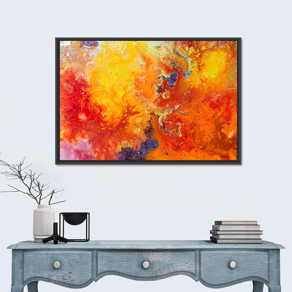 Bright Artistic Texture Canvas Wall Art