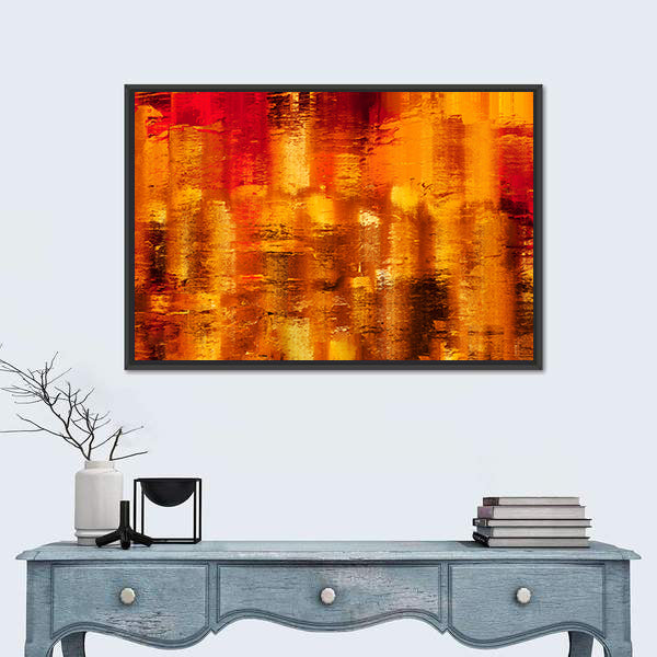Shining Brushstrokes Canvas Wall Art