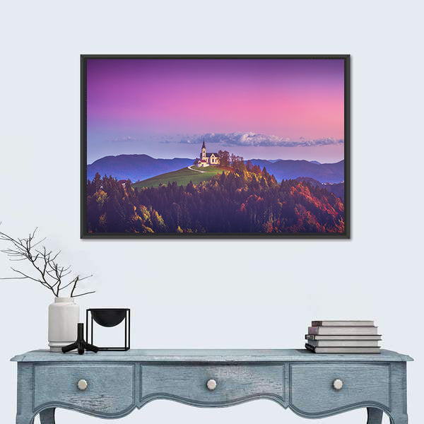 Church of Saint Leonard In London Canvas Wall Art