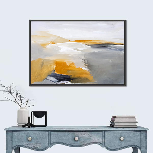 Flowing River Artwork Canvas Wall Art