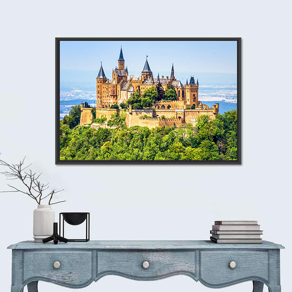 Hohenzollern Castle Canvas Wall Art