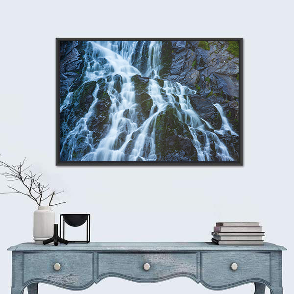 Balea Cascada Waterfall, Romania Canvas Wall Art