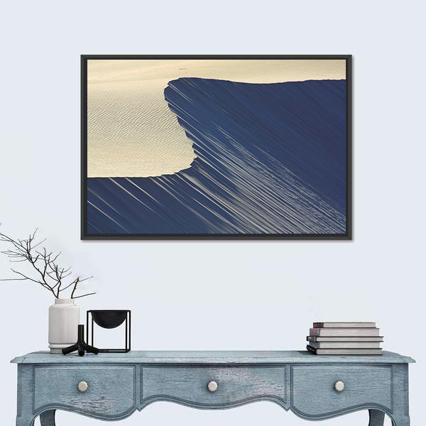 Dune Patterns At Maitlands Beach Canvas Wall Art