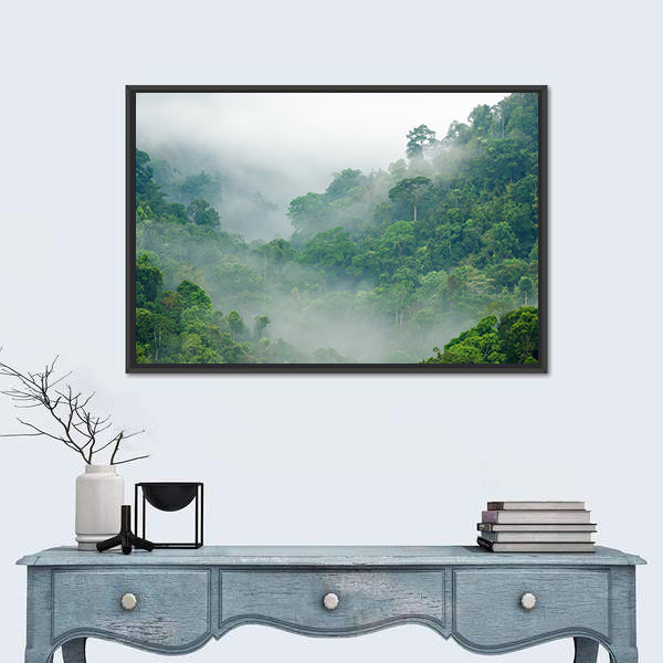 Kaeng Krachan In Thailand Canvas Wall Art