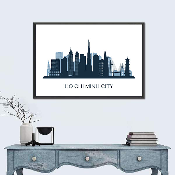 Ho Chi Minh City Skyline Canvas Wall Art