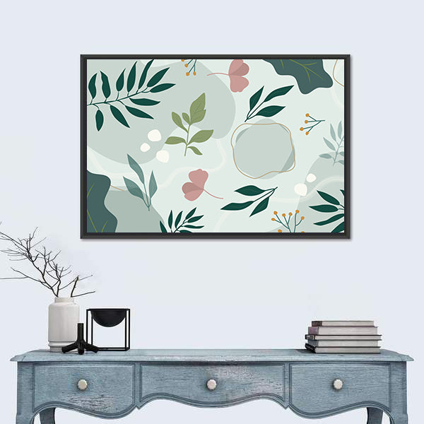 Hand Drawn Shapes & Doodles Canvas Wall Art